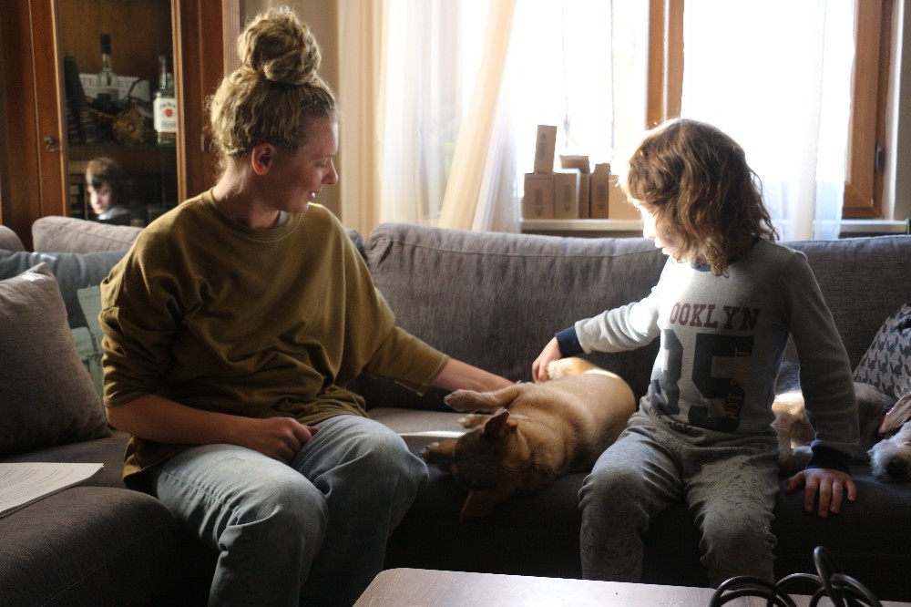 Özel çocukları patili dostlar hayata bağlıyor 