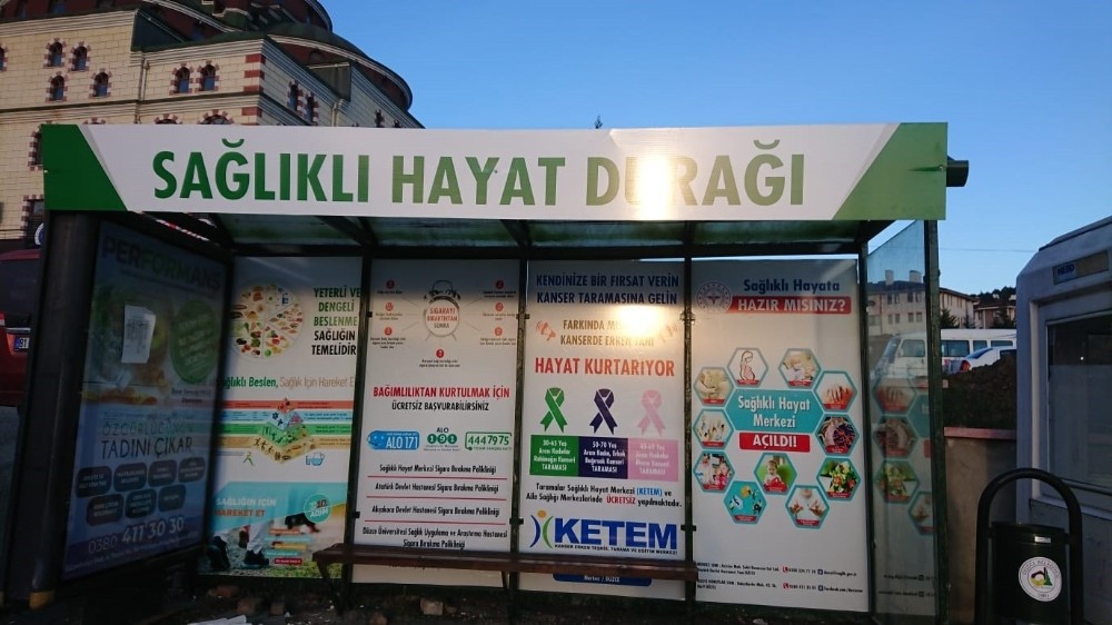 (Özel) Düzce’de sağlıklı hayat durakları oluşturuldu 
