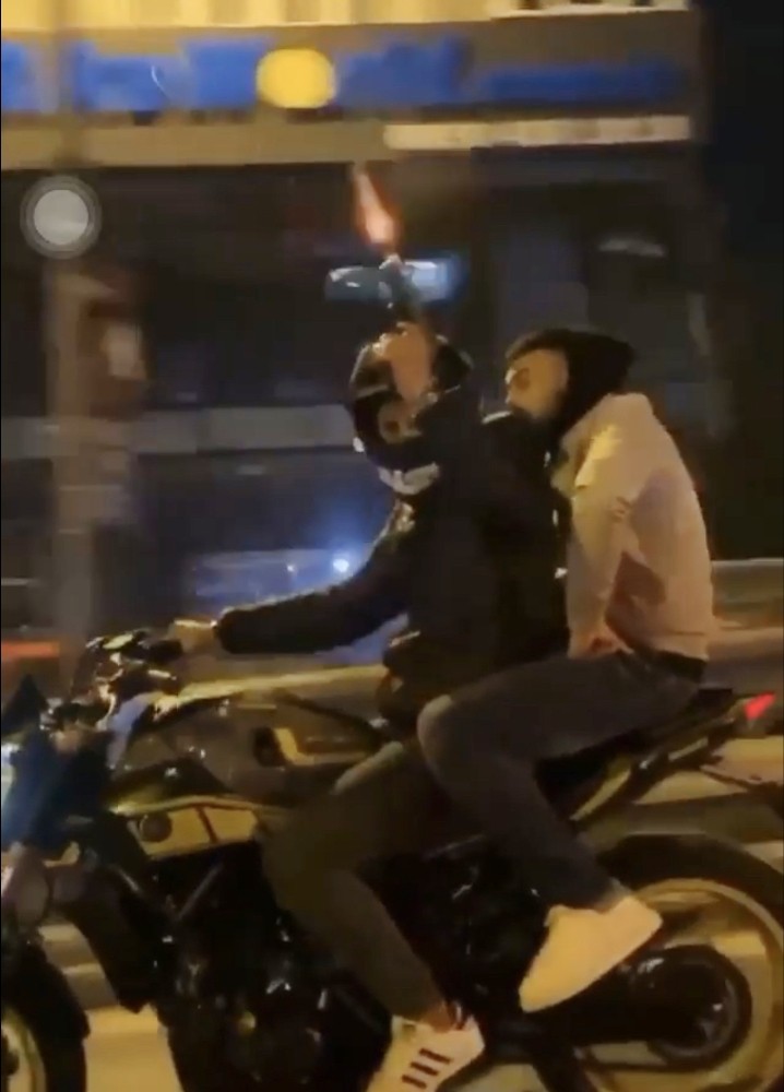 (Özel) E-5 Karayolu’nda tabancalı maganda dehşeti kamerada 