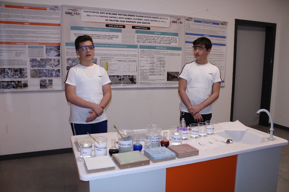 (Özel) Endüstriyel atıklardan yapı malzemesi geliştirdiler 