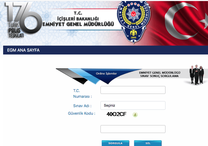 Özel güvenlik sınav sonuçları 94 dönem ne zaman açıklanacak? ÖGG sınav sonuçları sorgulama ekranı