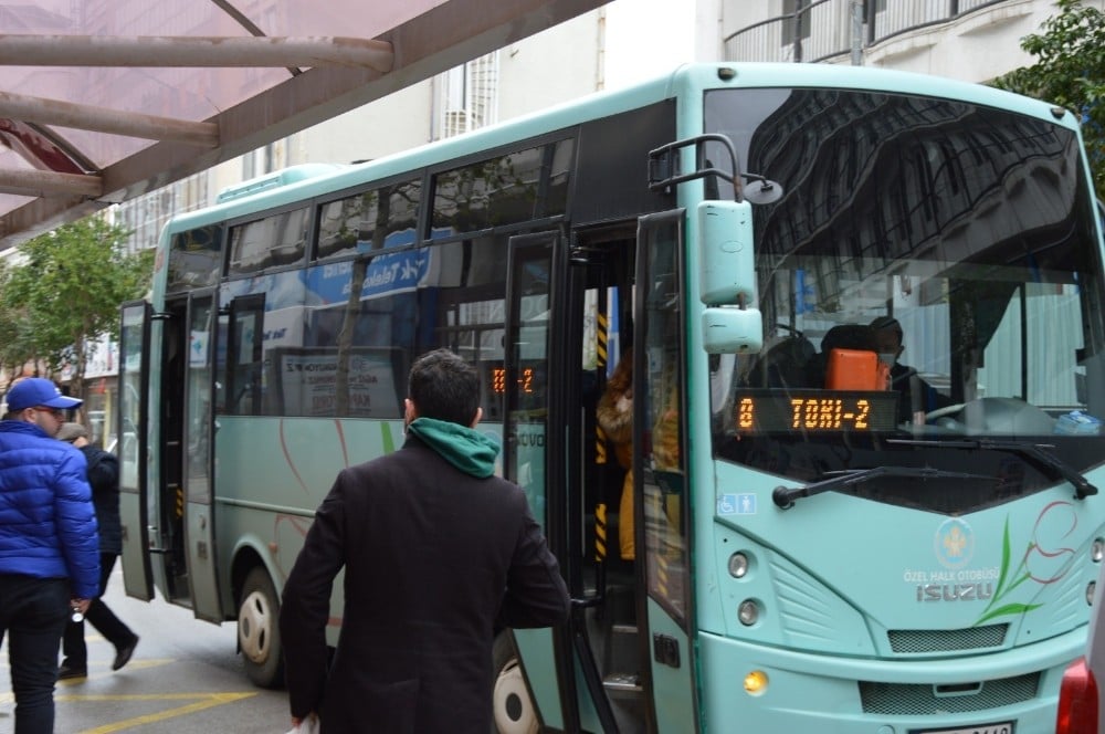 Özel halk otobüsleri yakıt desteği istedi 