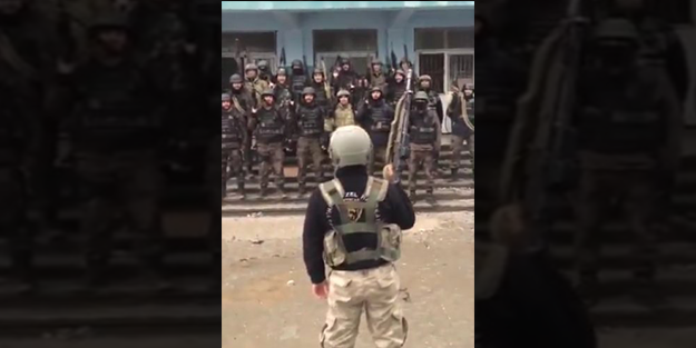 Özel Harekat Silopi'yi bu marşla inletti! VİDEO