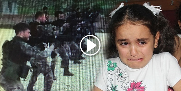 Özel harekat videosu minik öğrencileri ağlattı