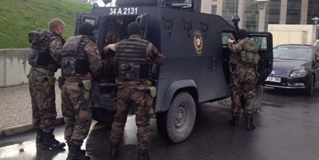 Özel harekatçılar Adliye'de