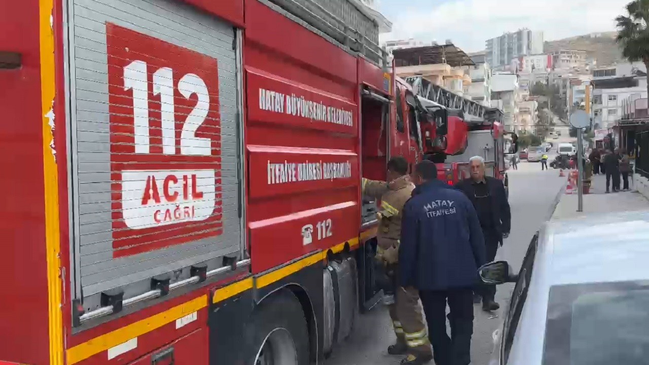 Özel hastanede yangın paniği