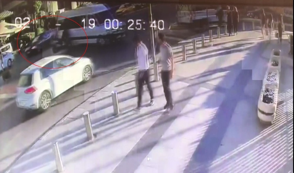(Özel) İstanbul’da feci kaza kamerada 
