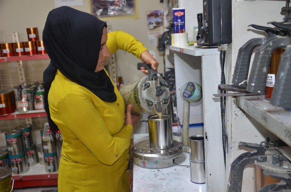 (Özel) Kadın girişimci ’Yapamazsın’ diyenlere inat eşinin mirasına sahip çıkıyor 