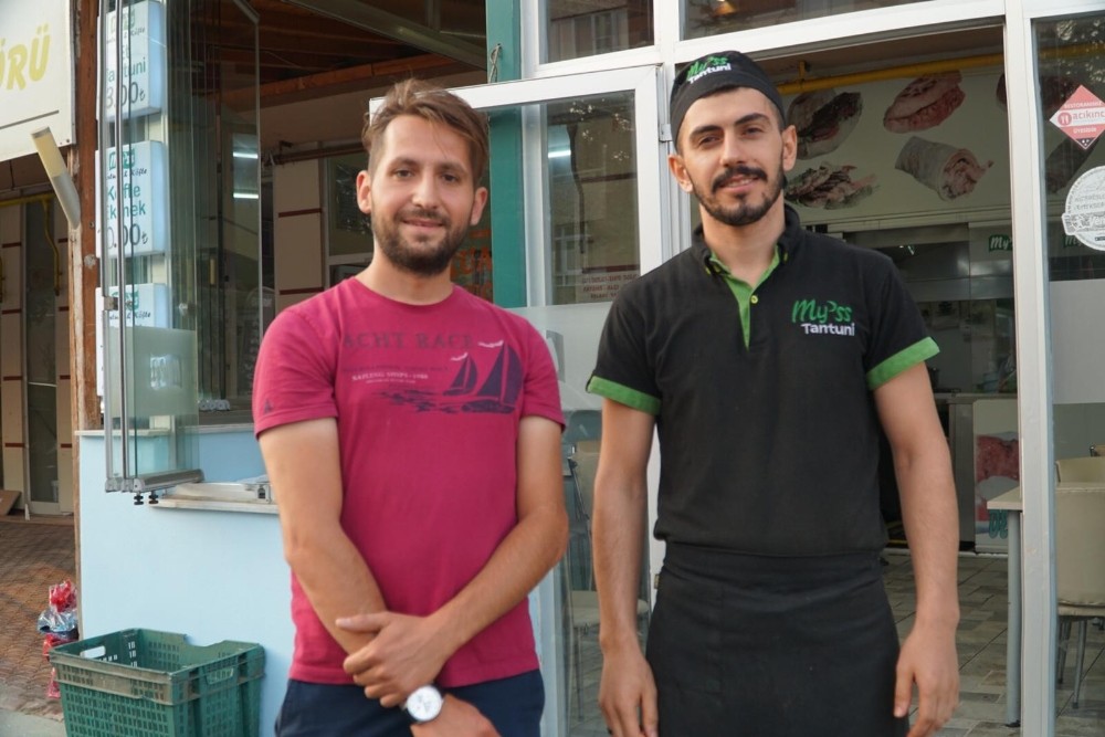 (Özel) Kanlar içinde işyerine sığınan kadını böyle kurtardılar 