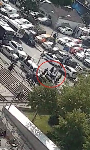 (Özel) Kartal Anadolu Adliyesindeki silahlı dehşetin görüntüleri ortaya çıktı 
