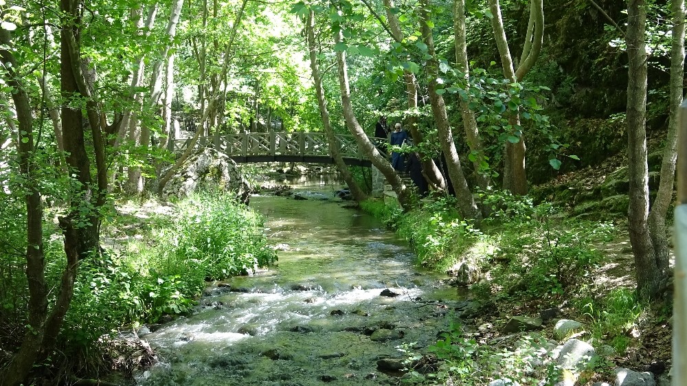 (Özel) Kavurucu sıcakların vazgeçilmez adresi Sadağı Kanyonu 