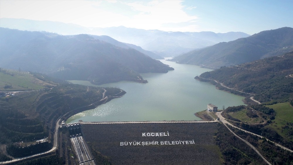 (Özel) Kuruma tehlikesi yaşayan barajın su seviyesi yüzde 86’ya çıktı 
