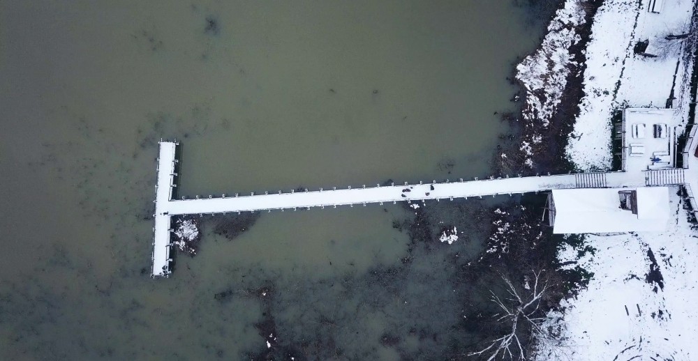 (Özel) Kuş cenneti Efteni Gölü Drone ile görüntülendi 