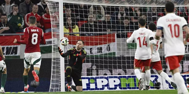 Özel maçta Macaristan'a yenildik