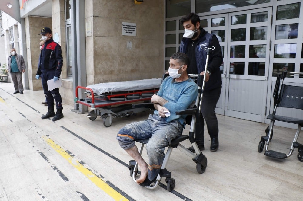 Özel maden ocağında göçük: 2 yaralı 
