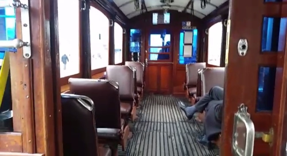 (Özel) Nostaljik tramvay boş kaldı 