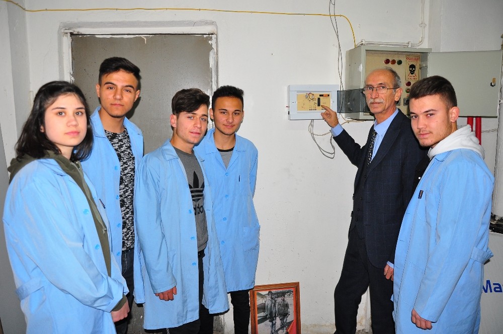 (Özel) Öğrencilerin 23 bin lira tasarruf ettiren projesi tescil yolunda 