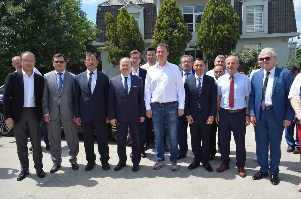 (Özel) Rus Tarım Bakanı Petruşev’den Kırklareli’deki un fabrikasında inceleme 