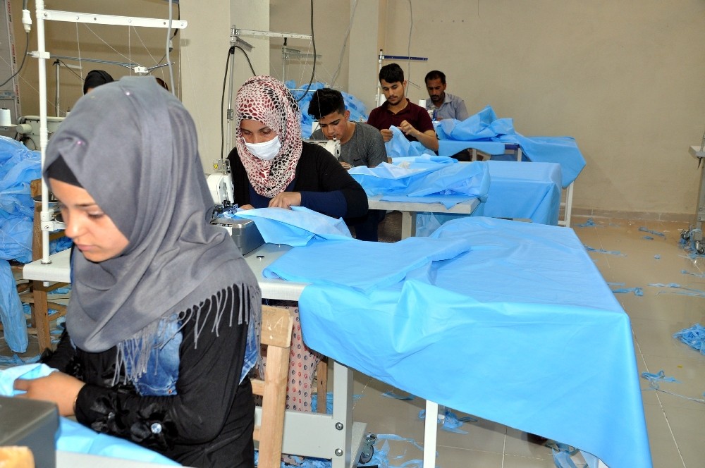 (Özel) Sınırdaki atölyeler koronayı fırsata çevirdi 