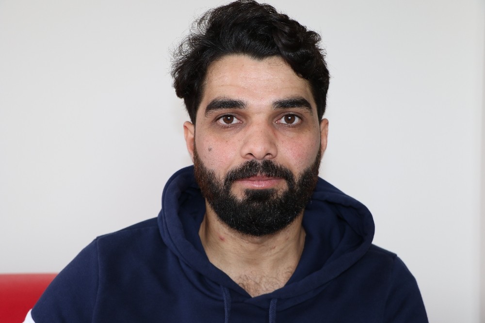 (Özel) Suriyeli Muhammed plazma bağışçısı olaca 