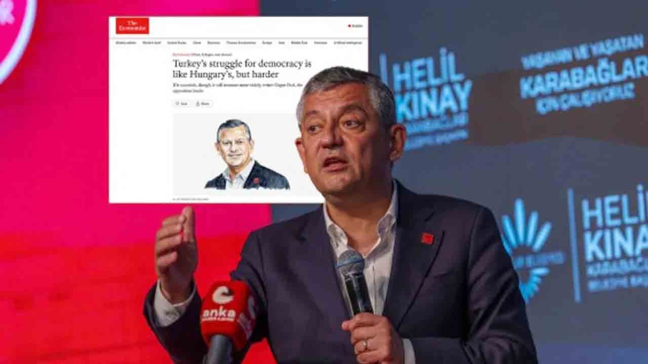 Özel Türkiye'yi İngilizlere şikâyet etmişti! Nacar: CHP’liler Özel’in Türkiye'yi sık sık İngilizlere şikâyet etmesini takibe almalılar