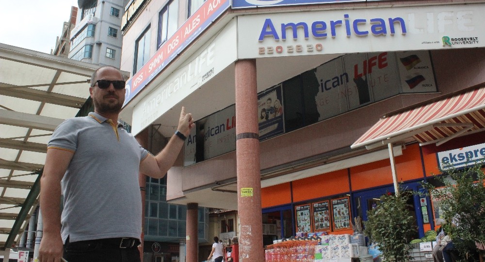 (Özel) Yabancı dil kursuna yabancı tabela cezası 