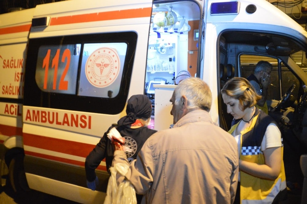 (ÖZEL) Yabancı uyruklu kadın, tartıştığı adamı elinden bıçakladı 