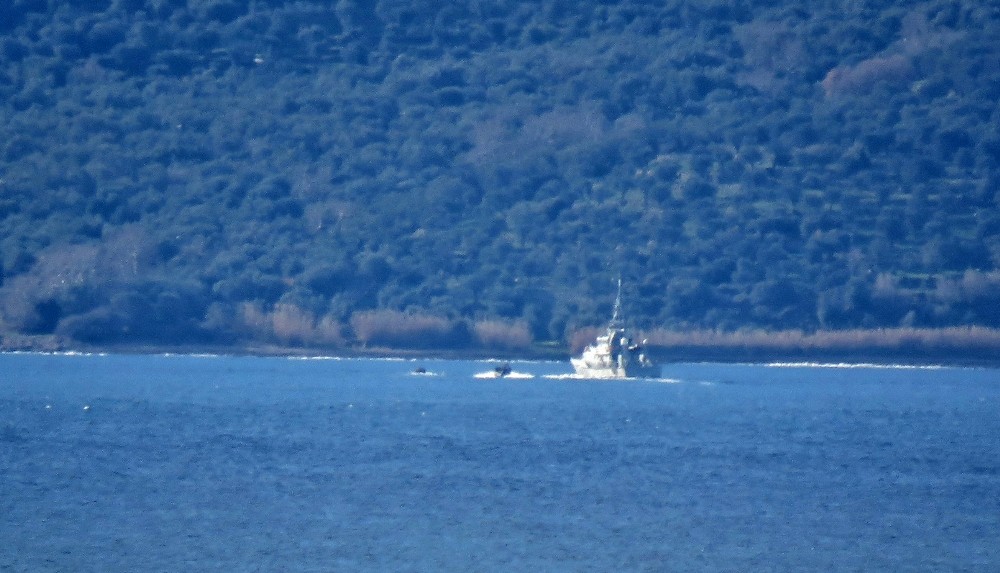 (Özel) Yunanistan’ın Midilli Adası’na geçen düzensiz göçmenler İhlas Haber Ajansı tarafından görüntülendi 