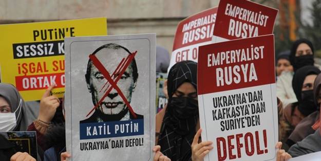 'Emperyalist Rusya, Ukrayna’dan defol'