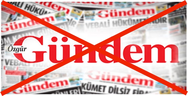 Özgür Gündem hakkında flaş karar