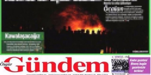 Özgür Gündem'in katliam sevinci!