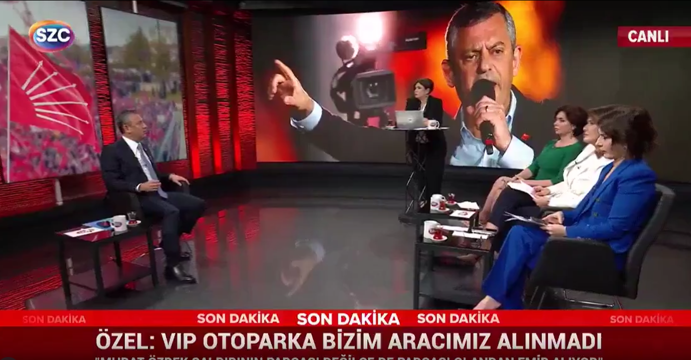 Özgür Özel canlı yayında küplere bindi! Yılmaz Özdil’e salladı, Sözcü’ye çaktı ortam alev aldı…