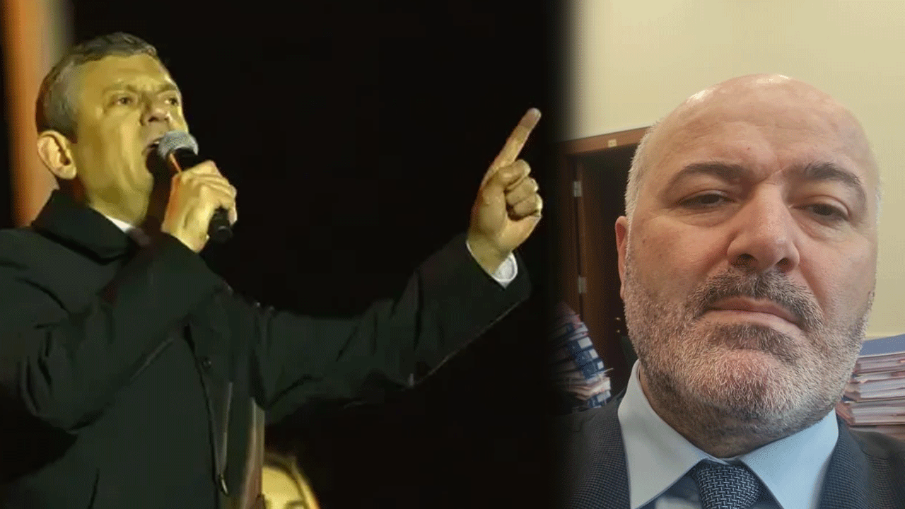 Özgür Özel İBB'yi işgal ederken içeride bir AK Partili kalmış