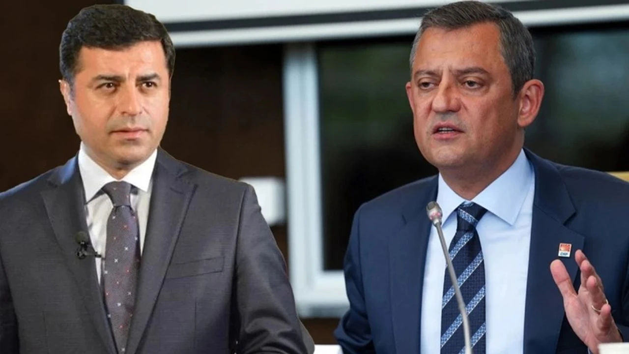 Özgür Özel, PKK taşeronu Selahattin Demirtaş'ı cezaevinde ziyarete gitti!