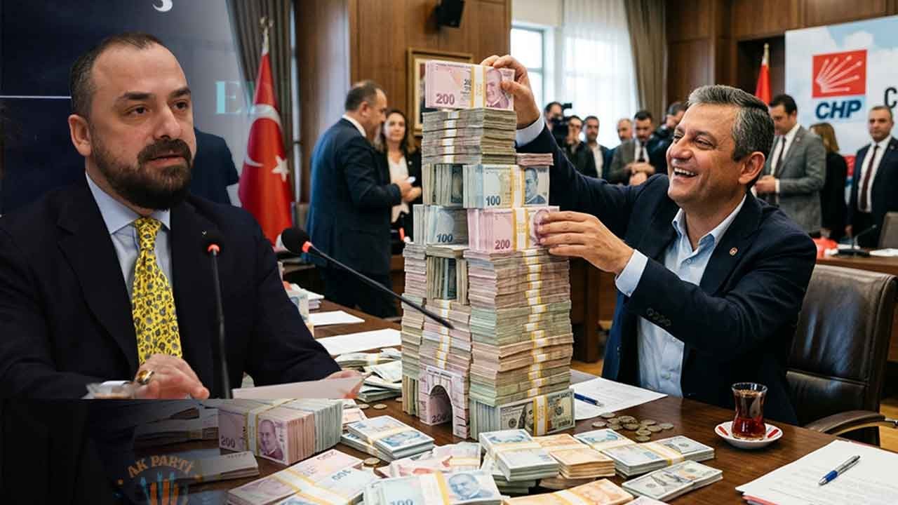 Özgür Özel ve avaneleri haraç düzeni kurmuş! AK Partili Acar'dan mavi valiz ve para kuleleri tepkisi!