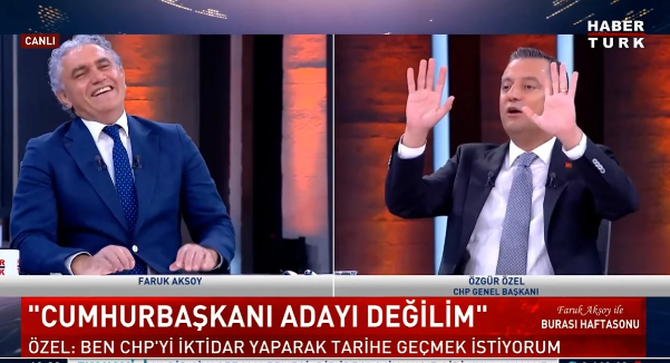 Özgür Özel’e kitabın ortasından soruldu! Cumhurbaşkanı adayı olacak mısın?
