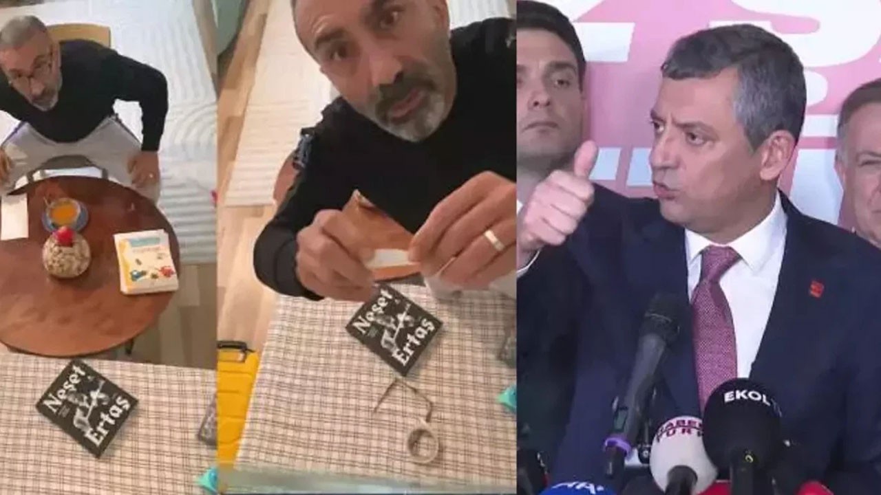 Özgür Özel’i fena tiye aldı! Çorba içerken kamerayı bantlamayı unutmayın!