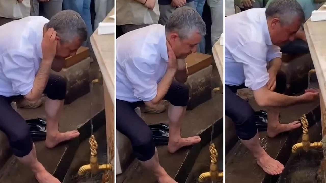 Özgür Özel’in abdest şovu sonrası Barış Yarkadaş’ın sözleri yeniden gündem oldu