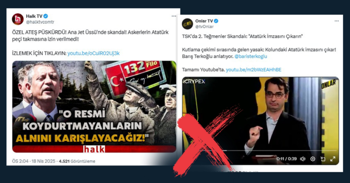 Özgür Özel’in halkı kışkırttığı olay tamamen yalan çıktı! Ne yaptığını kendi de bilmiyor Atatürk propagandası yine tutmadı