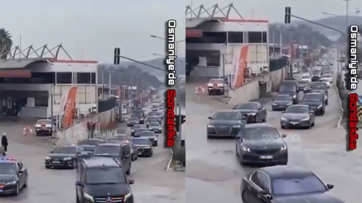 Özgür Özel’in koruma ordusu Erdoğan’ı gölgede bıraktı: Bu neyin şatafatı?