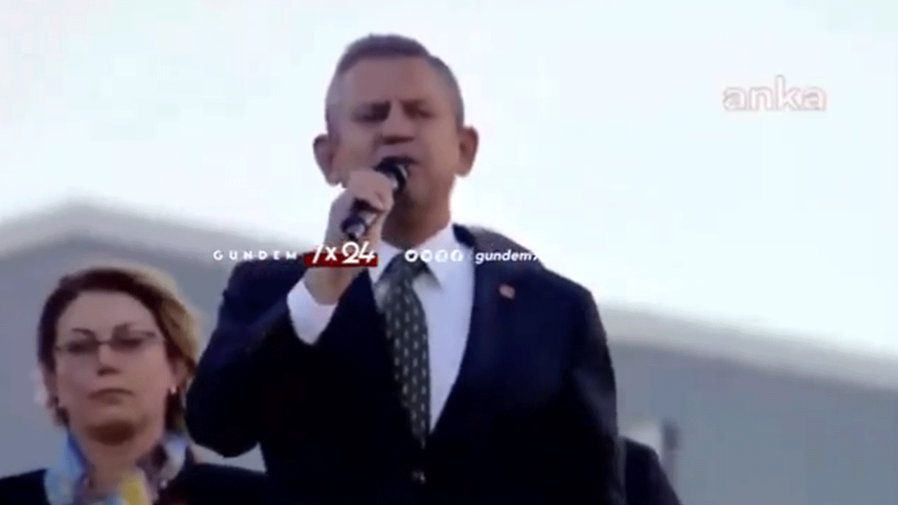 Özgür Özel'in skandal sözleri! PKK paçavrasını da bayraktan saydı