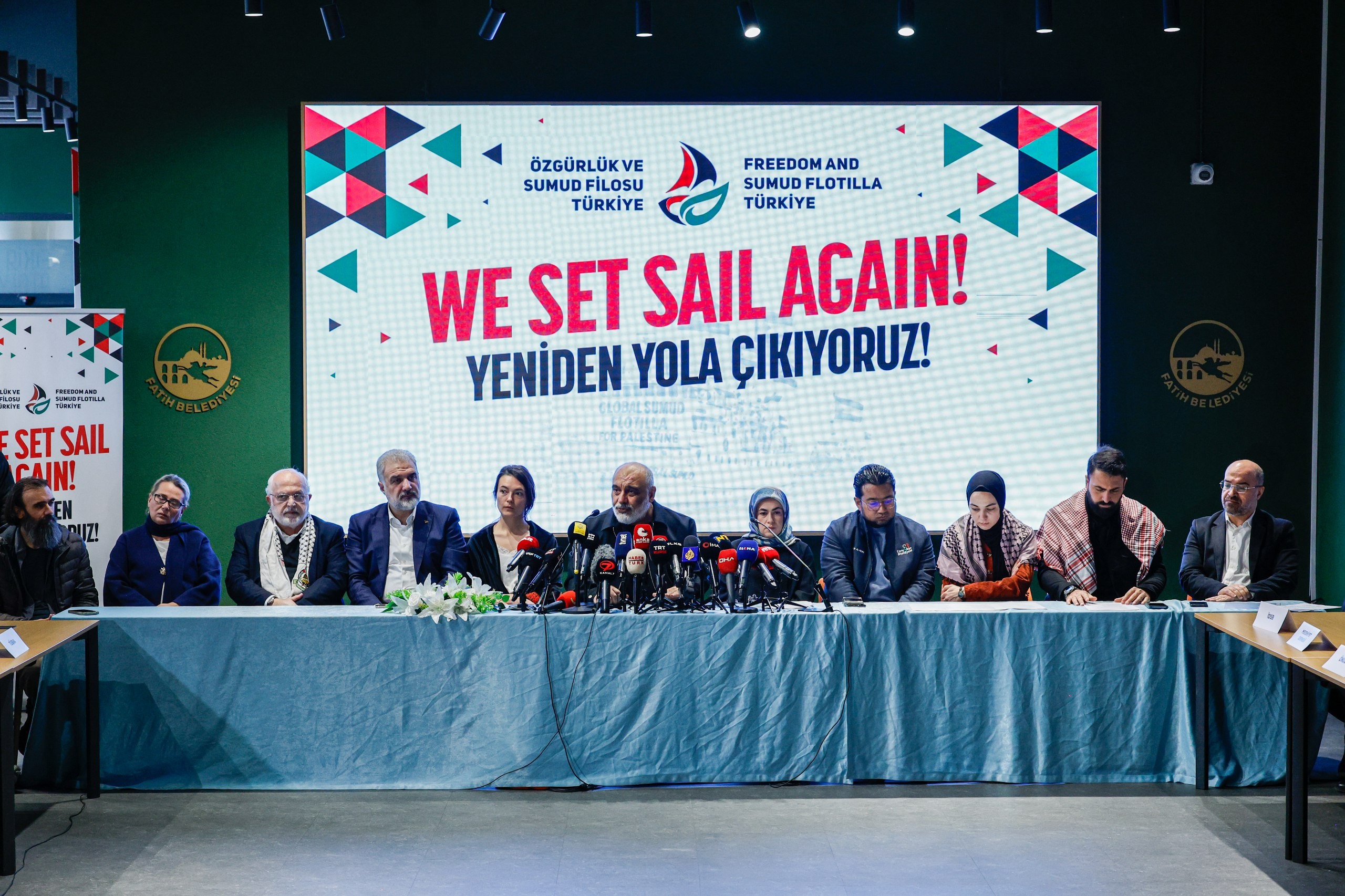 “Özgürlük ve Sumud Filosu” 100’ü aşkın gemi ve tekneyle Akdeniz’e açılmaya hazırlanıyor