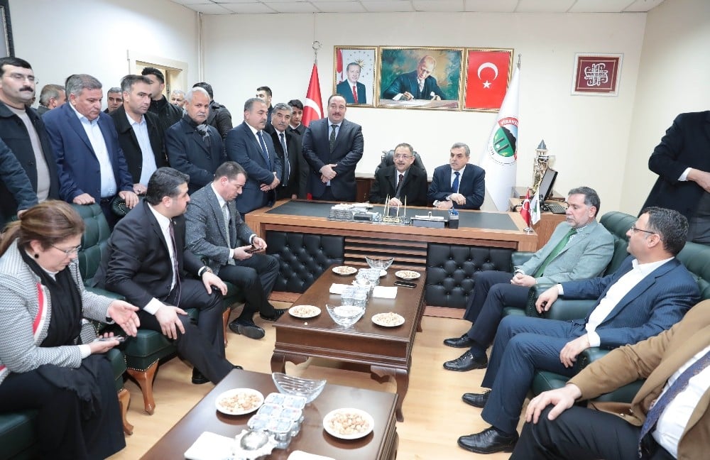 Özhaseki Şanlıurfa’daki projeleri yakından inceledi 