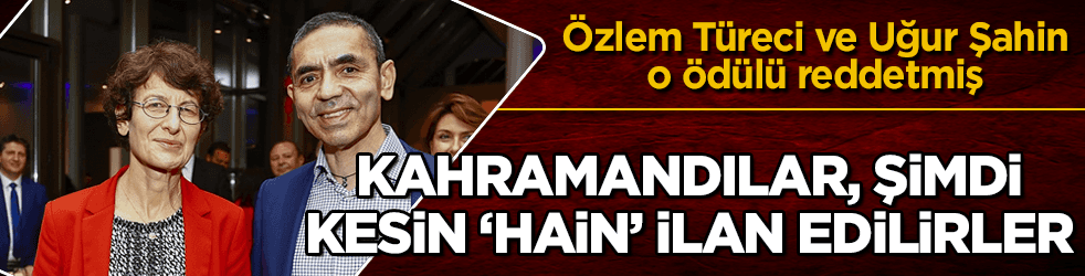 Özlem Türeci ve Uğur Şahin, şimdi kesin 