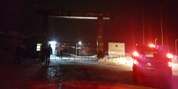 Fişek fabrikasında patlama!