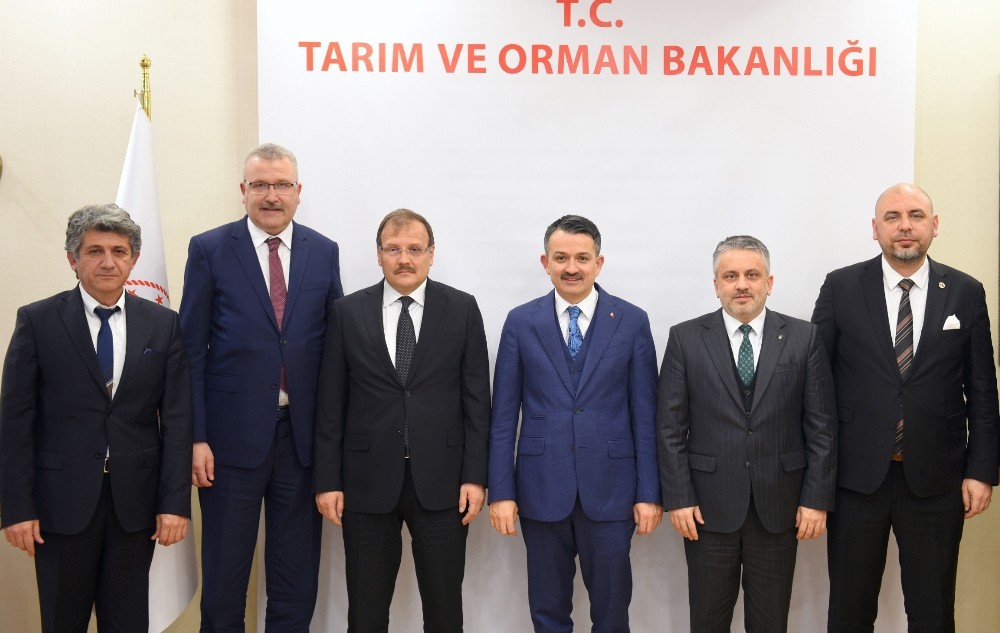 Pakdemirli’den Karacabey’e destek sözü 