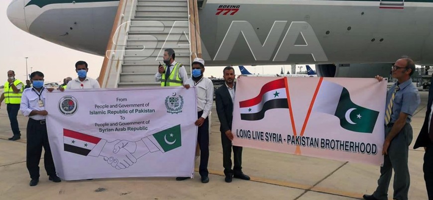 Pakistan, Esed’e tıbbi yardım gönderdi