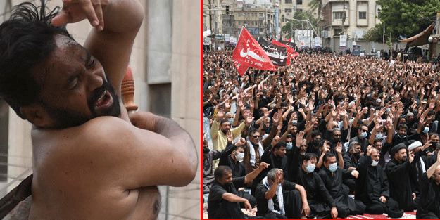 Pakistan'da binler sokağa indi