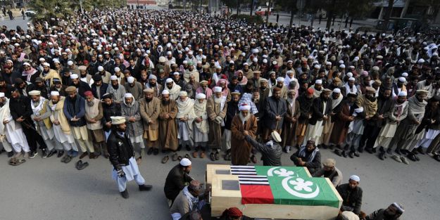 Pakistan’da ilginç protesto