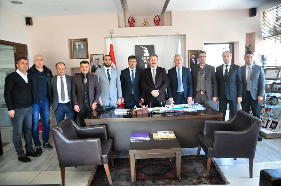 Palancıoğlu’ndan Eskici’ye ziyaret 